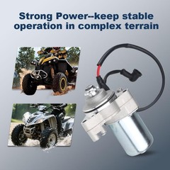 Starter Compatible with 125cc 110cc-50cc with Relay ATV Motor Four 4 Wheeler Chi