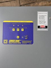 Square D TVS2EMA12AI Surgelogic SPD EMA 208Y/120VAC 3PH 4W Nema 3R