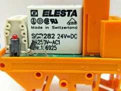 Weidmuller RS 32 940612 24V SGR 282 GSED 5 250v~Gr Modules 2 Co Contact