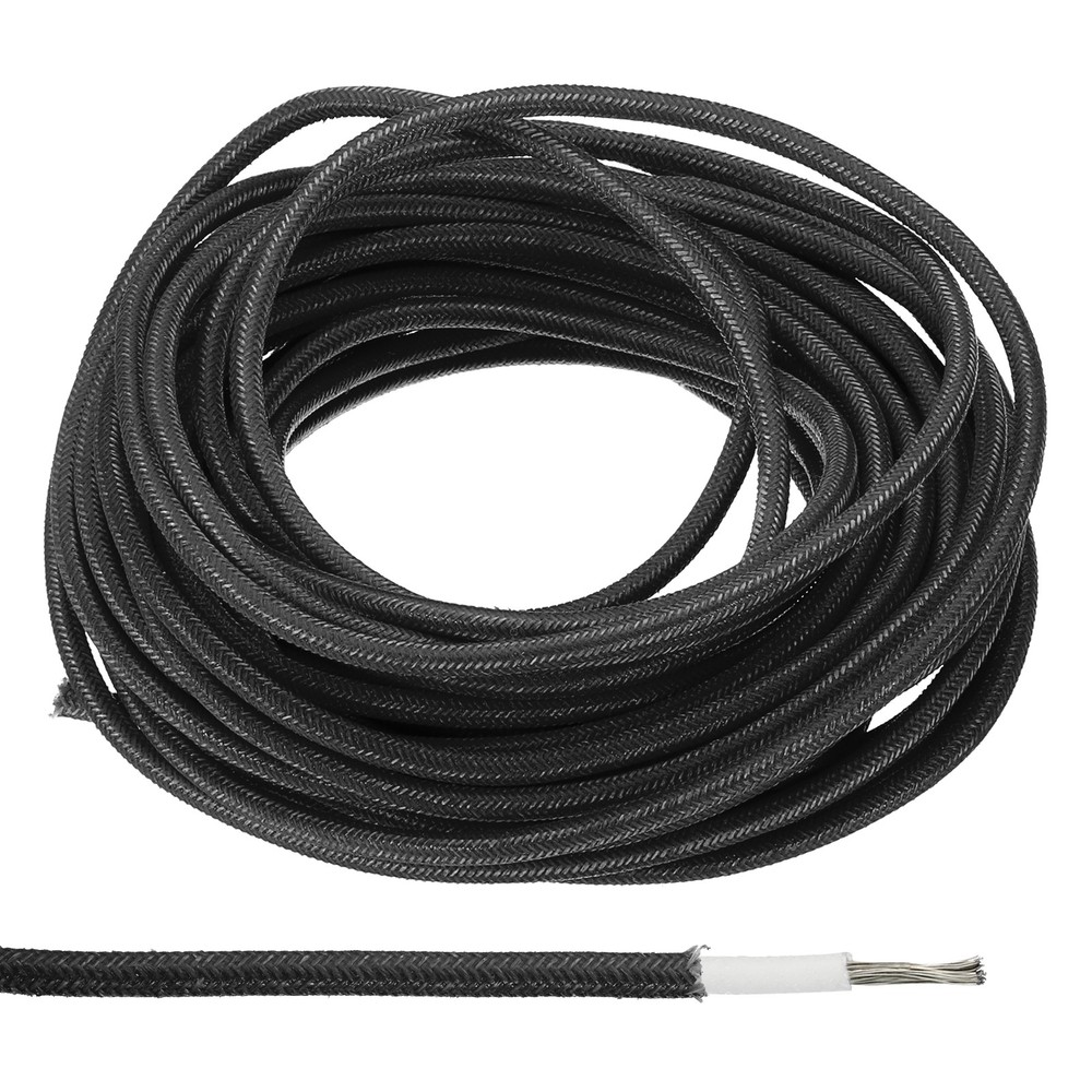 9.8Ft 14AWG Electronic Wire High Temperature Electrical Silicone Cable Black