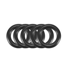 50pc Black Nitrile Butadiene Rubber NBR O-Ring 5.8mm Inner Dia 1.9mm Width