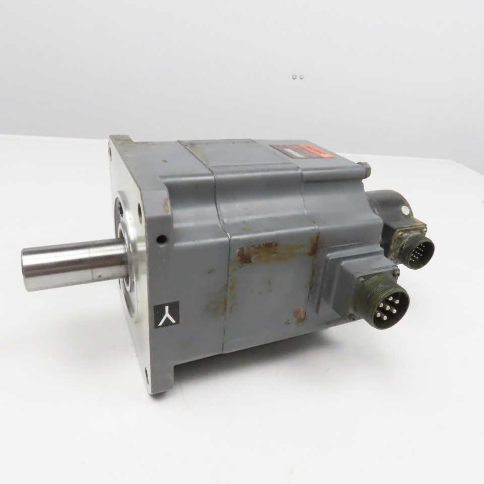 Mitsubishi HA100C DWG. Z653193 AC Servo Motor S/N 37132 OSE5K-6-12-108 FA-Coder