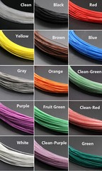 PTFE F46 Multi-Strand Silver Plated Copper Wire Electronic Cable 0.05mm²~10mm²