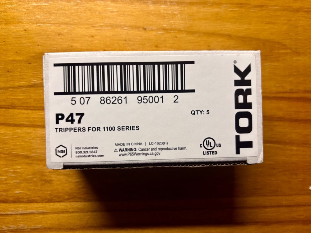 Tork P-47 Trippers For 1100 Series Mechanical Timeclocks (Lot 5)