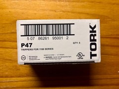 Tork P-47 Trippers For 1100 Series Mechanical Timeclocks (Lot 5)