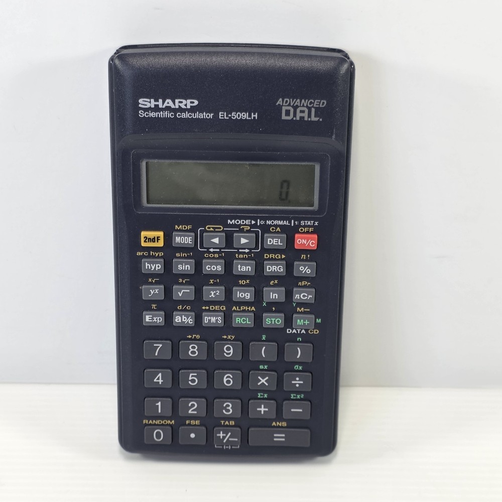 EL-509LH – SHARP – Arithmetic calculator with algebraic logic