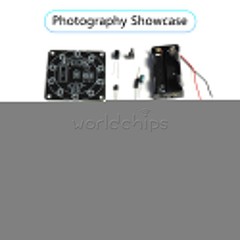 LED Electronic Lucky Rotary Kit NE555 CD4017 DIY Practical Soldering Practice