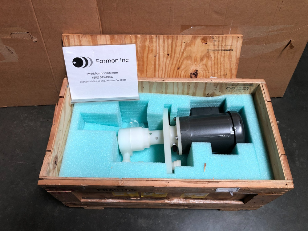Hercules PF.1520 Pump Assy, Baldor VL3509, 50, PVDF, 233285002, 194628