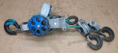 Little Mule Model 300 1,500 3,000 Pound Lineman’s Strap Ratcheting Hoist Double