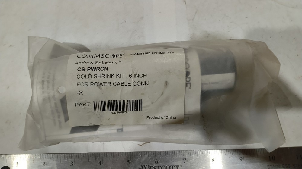 COMMSCOPE CS-PWRCN COLD SHRINK 6 INCH FOR POWER CABLE CONN-R