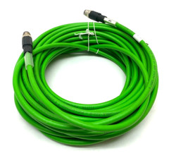 ABB 3HAC031924-002 ProfiNet Double Ended Cordset 4 Pin Male To Female 15m Length