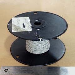 94 FT M27500-26SC2U23 White (26Awg) 2/C 19/38 Silver Plated Aircraft Cable Wire