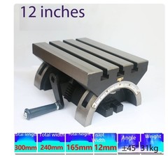 Adjustable-angle Worktable; Tilting Worktable for Milling and Drilling Machines