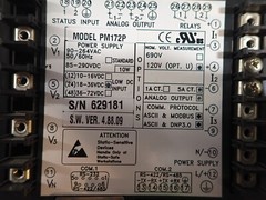 SATEC PM172P Power Meter Without Display Screen Missing Terminal Screws
