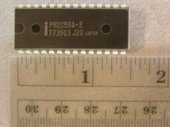 6 Intersil P82C59A 8 MHz CMOS Interrupt Controller ICs