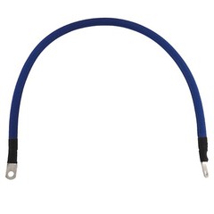 2 AWG Gauge Custom Battery Cable Copper Braided (Blue)
