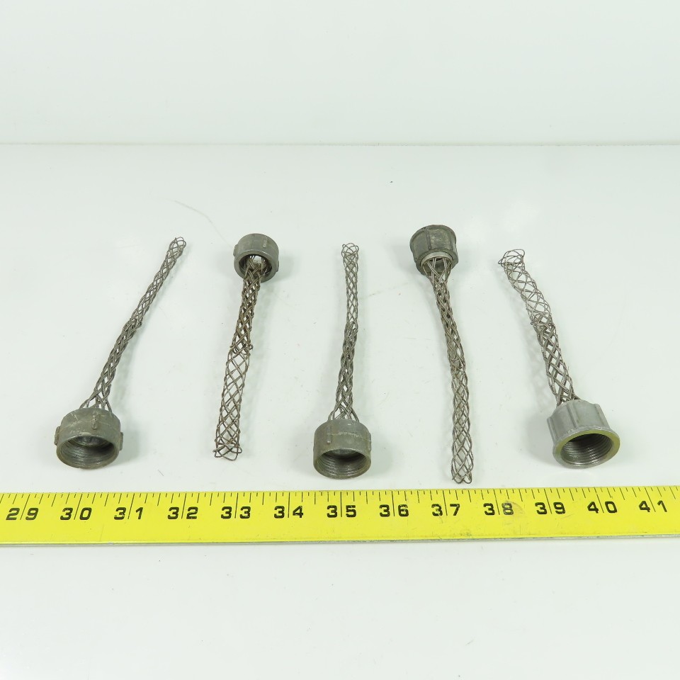 Kellems CG-408 Strain Relief Cord Grip 3/4″ NPT 0.440-0.500″Cord Dia Lot Of 5