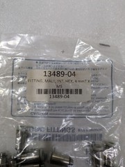 SMC KQ2S04-M5N FITTING, MALL, INT. HEX, 4 mmT X M5 10/PK