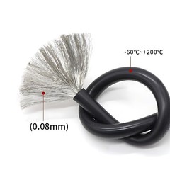 UL Flexible Silicone Cable Wire 2AWG – 30AWG High Temp 0.08mm Tinned Copper Wire