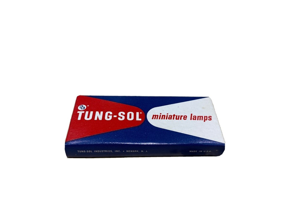 Tung-Sol No. 14 Flashlight Lamps Bulbs 2.47V .30A Miniature Screw Base