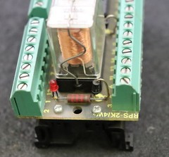 Lütze Lütze electronic card RPS-2K/4Wa with Siemens relay V23154 used