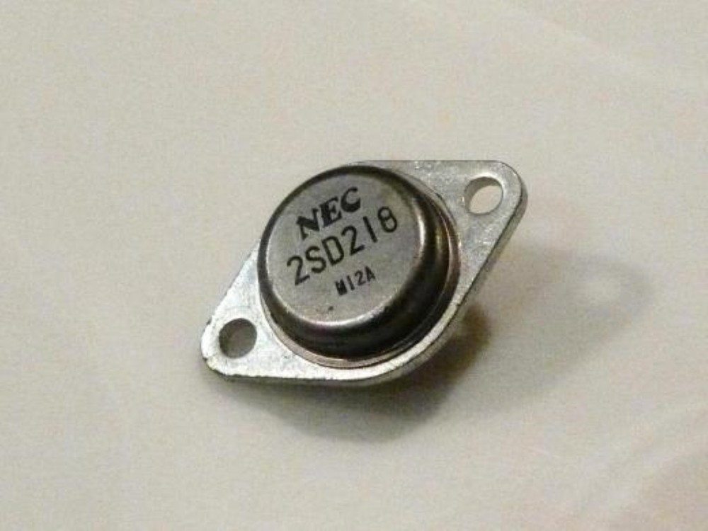2pcs TOS/PANASONI 2SD218 TO-3 NPN SILICON EPITAXIAL MESA RH