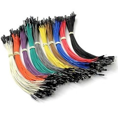 a3 40pcs 20cm Male to Female Dupont Wire Jumper Cable for Breadboard