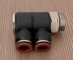 1pcs FOR 302570614 Double layer quick connector 6mm-1/4 &amk