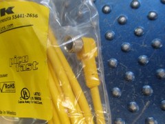 NEW TURCK PICOFAST CORDSET RIGHT ANGLE 3-PIN FEMALE U0071-4 PKW 3M-5