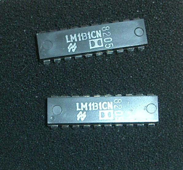 LM1311CN (2 pcs) Original Dolby Noise Reduction IC, National Semiconductor, NEW