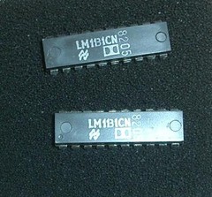LM1311CN (2 pcs) Original Dolby Noise Reduction IC, National Semiconductor, NEW