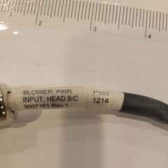 MRI 3007161 REV 1 Cable ASSY, Silence Blower, AC input, B/C PE