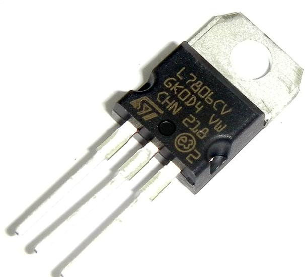 10pcs L7806 L7806CV IC REG LDO 6V 1.5A TO220 NEW CA