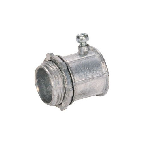 SEPCO 1112E1, EMT Conduit Connector, 3-1/2″, Die-Cast, Set Screw, 1pc