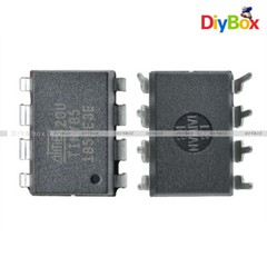 1PCS ATTINY85-20PU IC MCU 8BIT 8KB FLASH 8DIP Top ATTINY85
