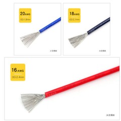 Flexible PVC Wire Cable Stranded Tinned Copper 16 18 20 22 24 26 28AWG Coloured