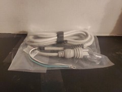 Power Cord 3 Prong (3×16 AWG 1.31 mm) CSA LL81924 type SJT 105° C Medical Grade