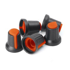 5PCS Dia 6mm Potentiometer Switch Knob Cap Hole Volume Control Rotary Knob Cap