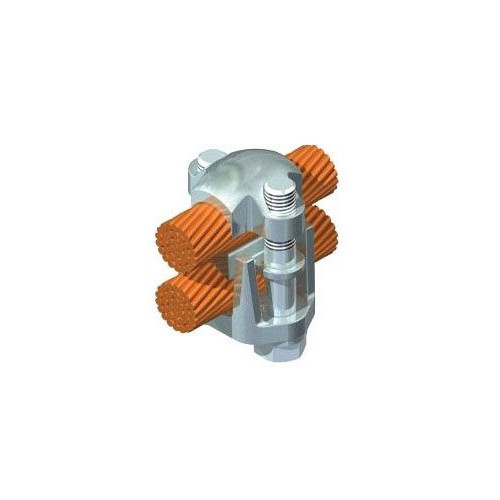 Dossert DSUN50, 500 MCM Copper/Aluminum, Tin Plated Copper, Bar Tap, 1 pc