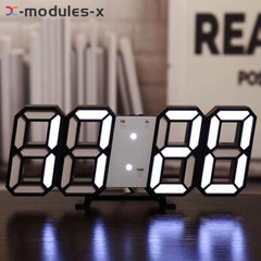 Fashion 3D LED Digital Clock Multifunction Electronic Clock Home Decoration New