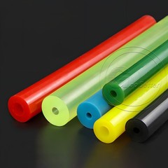PU Polyurethane Hollow Round Rod Hollow Bar Ø 20mm-60mm Elastic Buffer 75A-80A