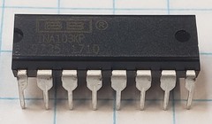 2 Burr Brown INA103KP Instumentation Amplifier NOS 9735 1710 16 pin DIP MIC PRE