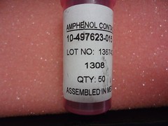 10-497623-015 Amphenol CIRCULAR MIL SPEC PC TAIL CONTACS Brand New! 1 Pack of 50