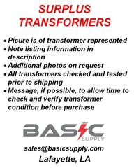 FEDERAL PACIFIC Transformer 50352-M 225kva 3 Phase 480-208/120 Nema 3R