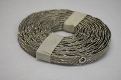 Corning 1/2″ x 25 ft Tin Plated Copper Bond Braid w/ 3″ Eyelets Spacing 25T-BBE3