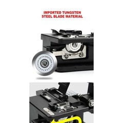 Fiber Optic Cutter Cable Cutting Blade Fiber Optic Cleaver Fusion Splicer