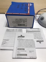 NEW Leviton OSC10-M0W Multi-Technology White Ceiling Occupancy Sensor