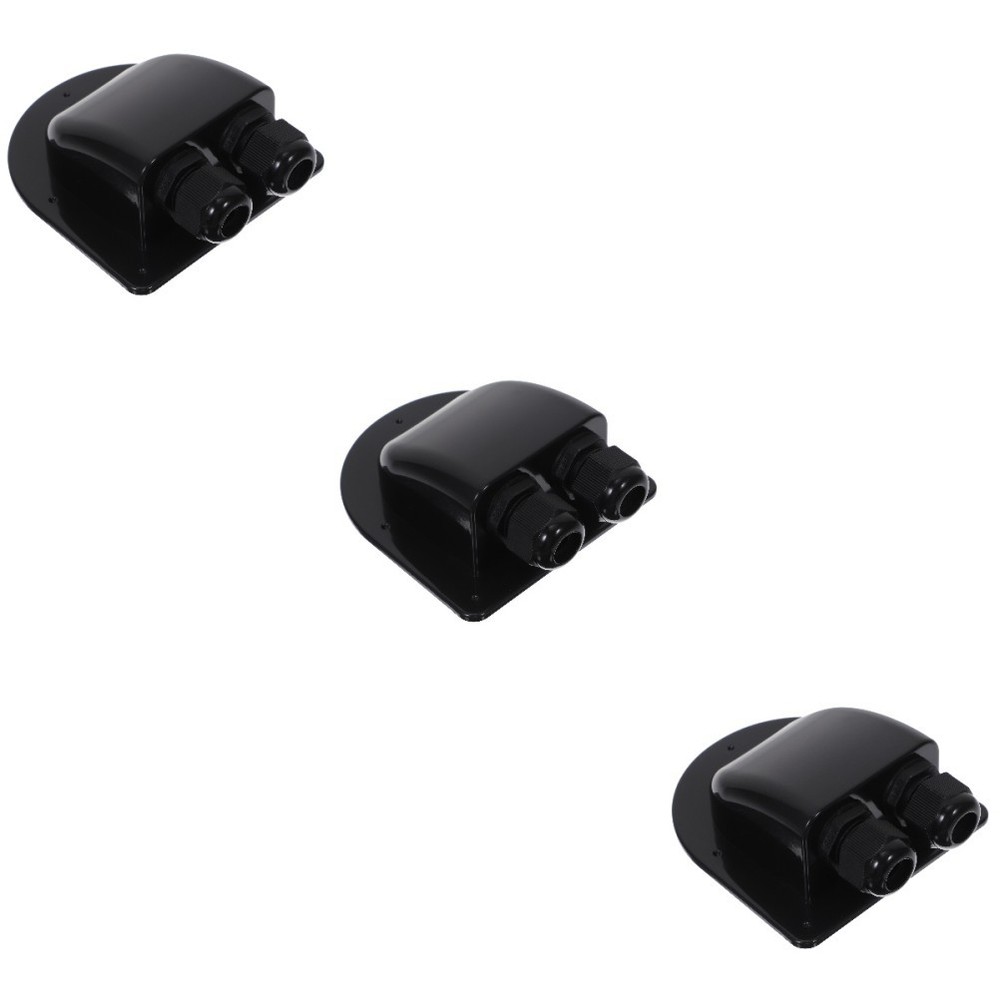 3 PCS Dual Holes Cable Entry Gland Housing Double Solar-cable-entry