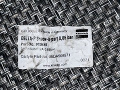 Kriwan Delta-P 02D445 3/4” – 16UNF-2A Oil Pressure Sensor 60/0.65 06DA509571 NEW