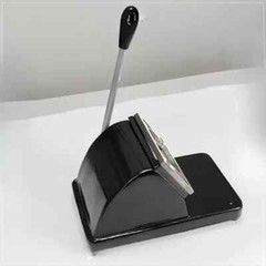 Business Manual CC128 PVC Pet ID Card Rounded Corner Label Die Cutting